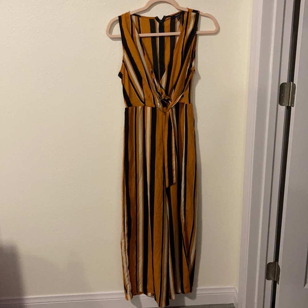 Multicolored Striped jumpsuit